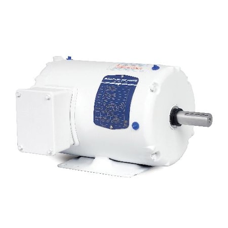 Baldor-Reliance .5Hp, 1740Rpm, 3Ph, 60Hz, 56, 3512M, Tenv, F1, N WDM3538